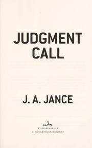 Judgment call  Cover Image