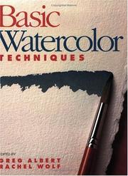 Basic watercolor techniques /  Cover Image
