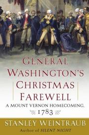 General Washington's Christmas farewell : a Mount Vernon homecoming, 1783  Cover Image