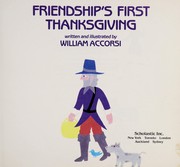 Friendship's first Thanksgiving  Cover Image