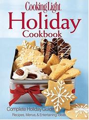 Cooking light holiday cookbook  Cover Image