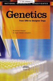 Genetics : from DNA to designer dogs  Cover Image